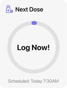 Custom Dose Logging That Fits a Vial Routine