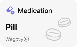 Weekly Shot or Daily Pill, Set Up for Either